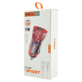 Cargador Para Carro Plug In VMEX VCC-02