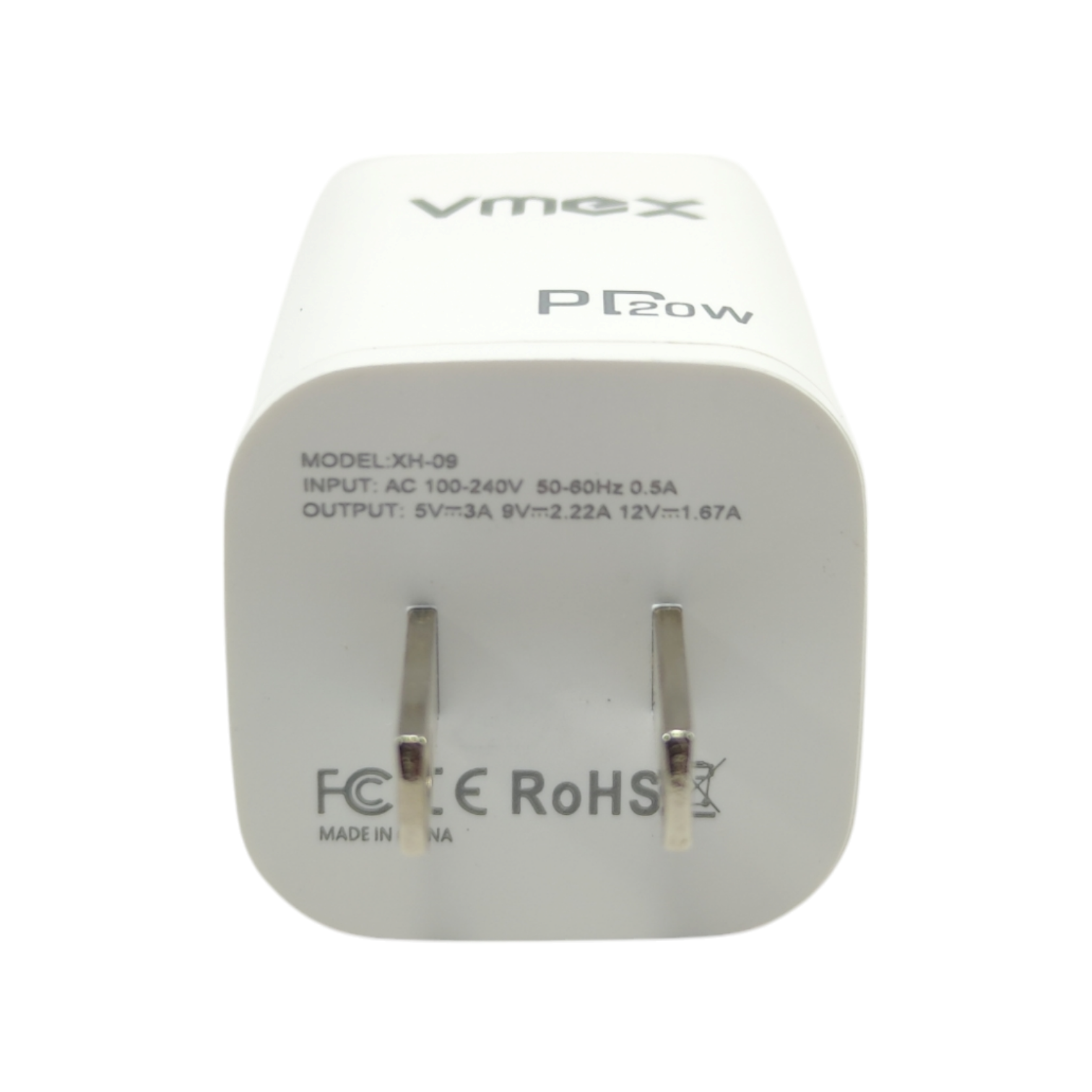Cargador Rapido 20W VMEX XH-09C.