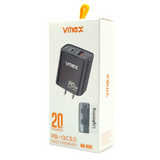 Cargador De Carga Rapida Dos Entradas VMEX XH-05C